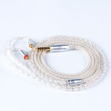 【KBEAR 4833】8 Strands OFC Silver-plated Cables, Upgraded Cables for HIFI IEM Headphones - KEEPHIFI