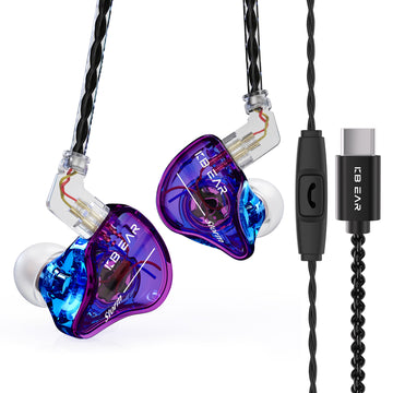 【KBEAR Storm】Single Dynamic In-ear HiFi Earphone Best rated in ear Headphones - KEEPHIFI