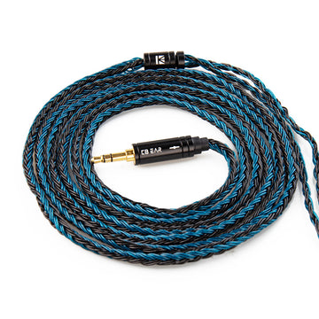 【KBEAR ST16 Plus】 Crystal 16 Cores 2M Long Upgrade Cable 5N Single Copper Silver-plated - KEEPHIFI