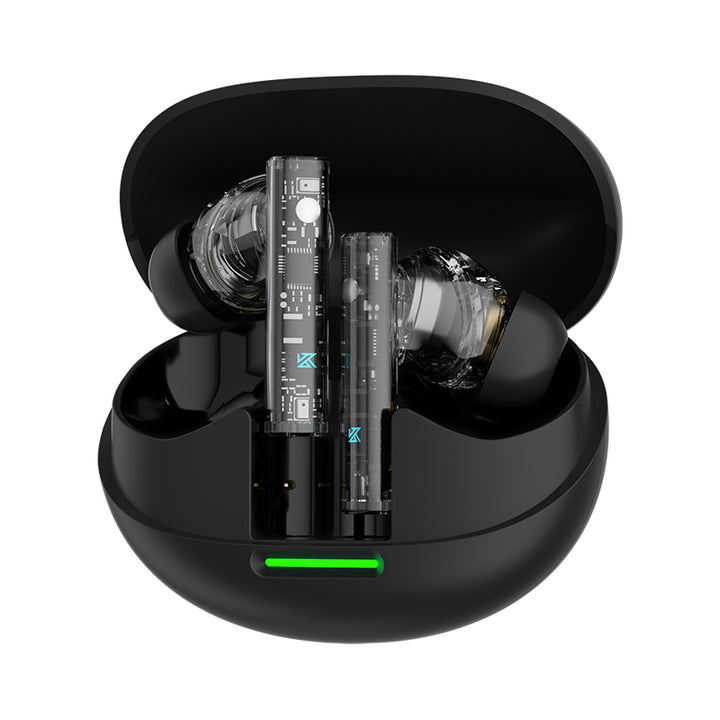 【KZ Sora】TWS Wireless Earbuds, Super Linear Wideband Internal Magnetic Driver IEM, Bluetooth 5.4 HiFi in Ear Monitor, 25H Playtime, SBC AAC Dual Modes Earphones for Musician Audiophile