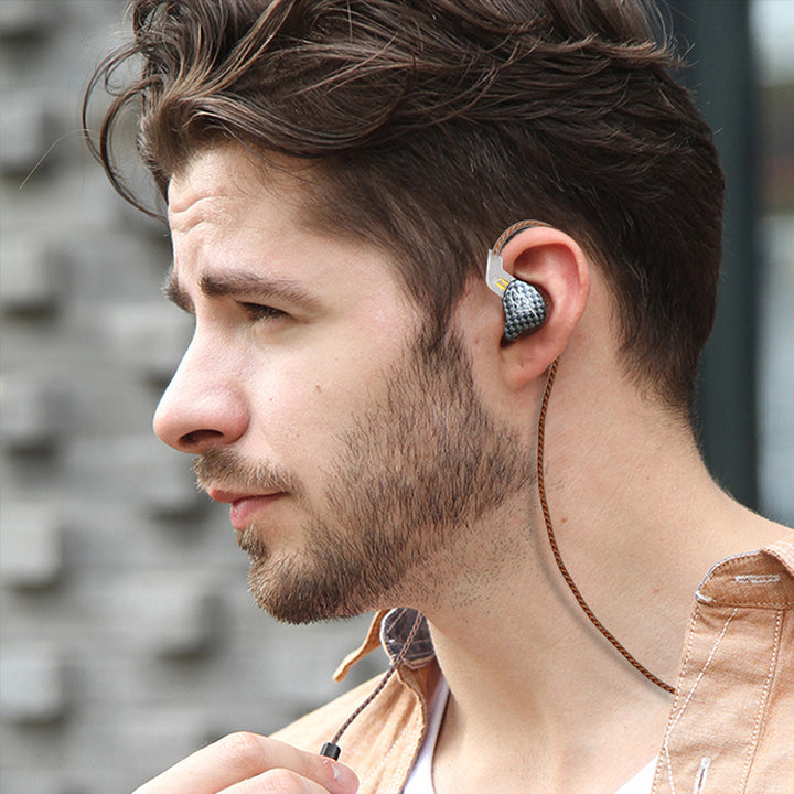 【KZ ZST】 Hybrid Gaming Earbuds Banlance Armature with Dynamic in-Ear Earphone 1BA+1DD HiFi Headset in Ear Monitors Headphones Wired  Colorful Earbuds IEM Earphones - KEEPHIFI