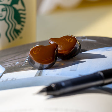 【CCZ Coffee Bean】 Best Dynamic Driver Earphones IEM Headphones Good Sound Quality 1DD HIFI Immersive Bass Sound Wired Earbuds - KEEPHIFI