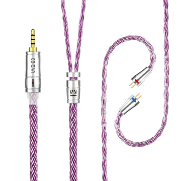 【KBEAR ST18】16-Core Oxygen-free Copper Silver-plated Upgraded Cable 1.2M Long - KEEPHIFI