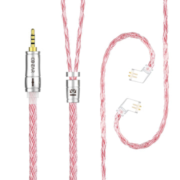【KBEAR ST18】16-Core Oxygen-free Copper Silver-plated Upgraded Cable 1.2M Long - KEEPHIFI
