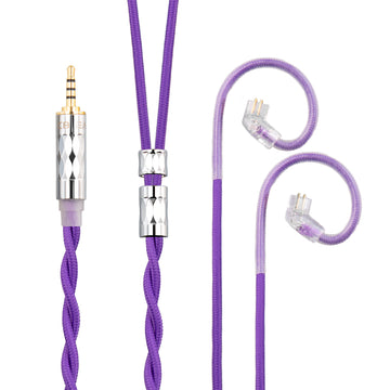 【KBEAR ST5】4N Pure Silver + 4N OFC Mixed Upgraded Cable 1.2m Long - KEEPHIFI