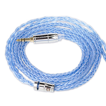 【KBEAR ST18】16-Core Oxygen-free Copper Silver-plated Upgraded Cable 1.2M Long - KEEPHIFI