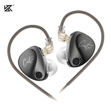 【KZ Castor】Dual-Dynamic Drivers IEM Headphones with 4 Tuning Switches - KEEPHIFI