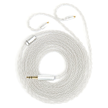 【KBEAR ST12/ST12PLUS】 Upgraded Cable 8-strand 4N OFC silver-plated High-purity 4N Upgraded Cable 3.5MM plug/4.4MM plug - KEEPHIFI
