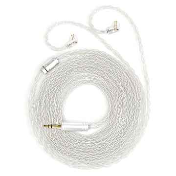 【KBEAR ST12/ST12PLUS】 Upgraded Cable 8-strand 4N OFC silver-plated High-purity 4N Upgraded Cable 3.5MM plug/4.4MM plug - KEEPHIFI