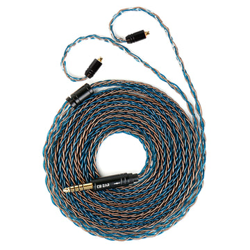 【KBEAR ST12/ST12PLUS】 Upgraded Cable 8-strand 4N OFC silver-plated High-purity 4N Upgraded Cable 3.5MM plug/4.4MM plug - KEEPHIFI