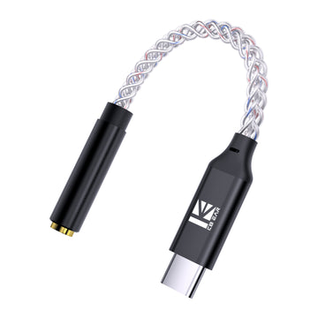 【KBEAR TC12 Pro】Type-C to 3.5mm Earphone Adapter, HIFI Sound Quality, Easy Connection - KEEPHIFI