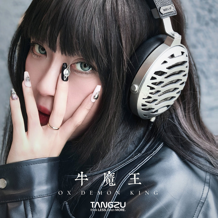 【Tangzu OX Demon King】Open-back Planar Magnetic Wired Over-ear Headphones
