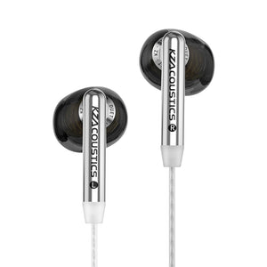 【KZ Duet】in Ear Earbuds Quad-core Dual Dynamic Driver in Ear Monitor Earphone, Earbuds with Super-stroke Bass Compensation System Earbuds