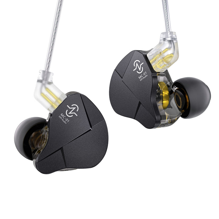 【CCZ Soul MC01】In-ear HiFi Music Earphones, 10mm PET dual magnetic DD IEM Earbuds, Ideal for recording and mixing in genres like pop, rock, metal, jazz