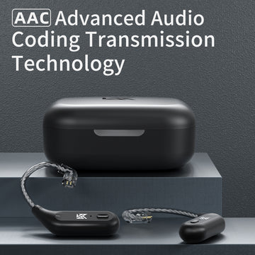 【KZ AZ09】IEM Bluetooth Adapter, Bluetooth 5.4 Module, Wireless Waterproof Earhook Extra, Long Battery Life - KEEPHIFI