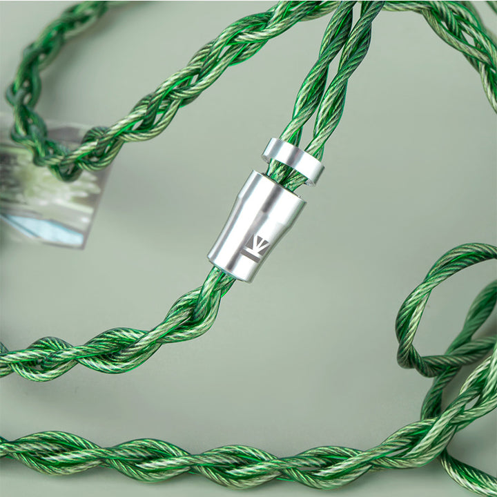 【KBEAR AegisWire】High-purity Silver-plated OFC HiFi headphone Upgrade Cable 3.5mm 4.4mm, 1.2m Long