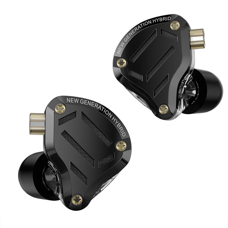 【KZ ZS10 Pro】 2 High-Performance Dynamic Driver Metal Monitor Earphone Noice Cancelling In Ear Game Music Sport HiFi Wired Headset