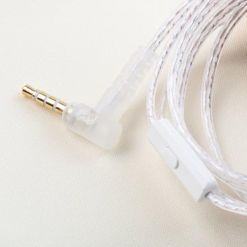 【KBEAR ST10】High-purity Silver-plated Upgraded Cable 1.2m Long 3.5mm TFZ - KEEPHIFI