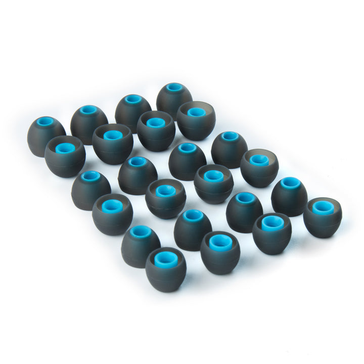 【KBEAR 4533 Blue bullet-style Silicone ear tips】 Sound-Isolating Eartips – 4.00mm Inner Diameter, Compatible with 4.00mm-5.50mm Nozzle Diameter, S/M/L Sizes