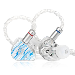 【KBEAR Mirage KB08】in Ear Monitors 1 DD · 1 BA · 2 Micro-Planar Magnetic Drivers HiFi in Ear Earphones 3.5mm No Mic - KEEPHIFI