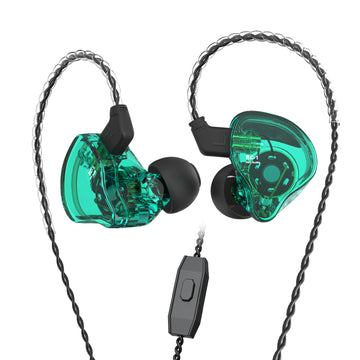【CCZ Melody】Best IEM Earphones for Music Quality 1DD + 1BA Hybrid In Ear Monitor Headphone HiFi Bass Earphones Earbud - KEEPHIFI