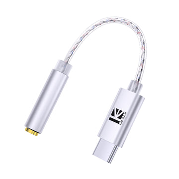 【KBEAR TC12】Type-C to 3.5mm Earphone Adapter, HIFI Sound Quality, Easy Connection - KEEPHIFI