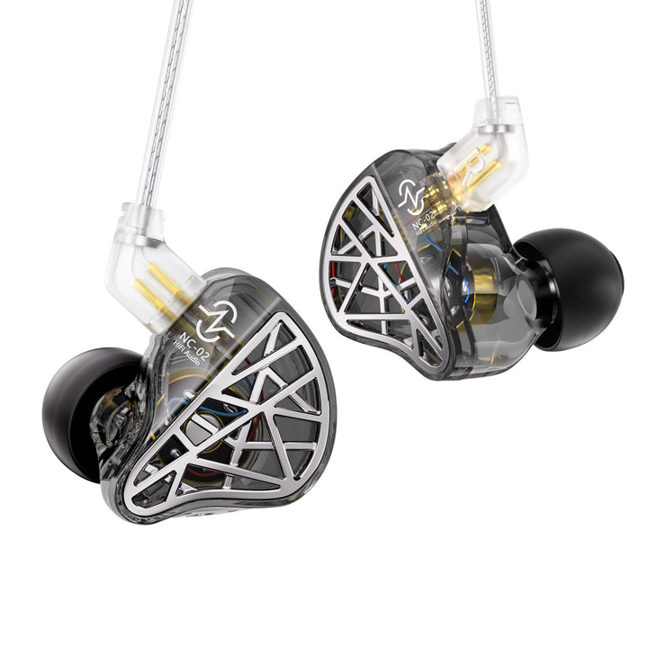 【CCZ March NC02】in Ear Monitors Composite Magnetic DD HiFi Earphones, Powerful HiFi Sound, High Resolution