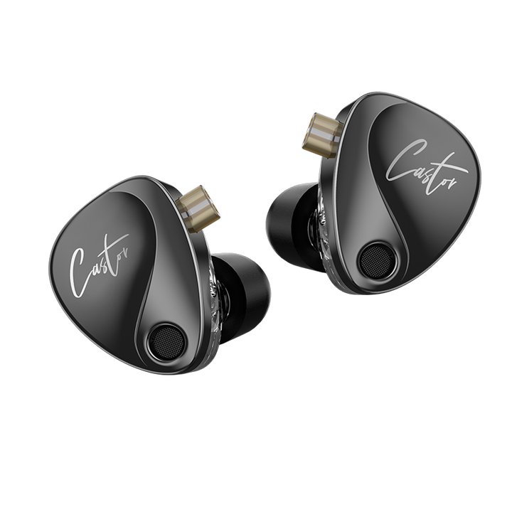 【KZ Castor】 Hifi Headphones 2 Dynamic In Ear High-end Tunable balanced armature Wired Earphones Monitor Cancelling Earbuds IEMS