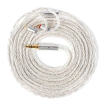 【KBEAR ST24 Plus JunTian】 5N OCC Silver-Plated HiFi Earphone Upgraded Cable Earbuds Cables, 2M Long Cable - KEEPHIFI