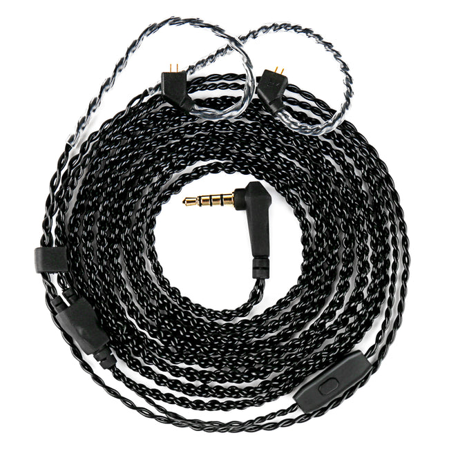 【CCZ C04】1.5M High-purity OFC Upgraded Cable, Restore the original sound, 2PIN/QDC/TFZ - KEEPHIFI