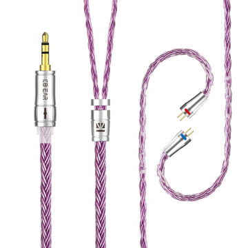 【KBEAR ST18】16-Core Oxygen-free Copper Silver-plated Upgraded Cable 1.2M Long - KEEPHIFI