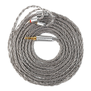 【KBEAR ST24 Plus JunTian】 5N OCC Silver-Plated HiFi Earphone Upgraded Cable Earbuds Cables, 2M Long Cable - KEEPHIFI