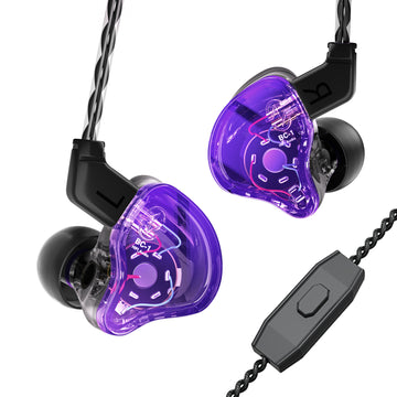 【CCZ Melody】Best IEM Earphones for Music Quality 1DD + 1BA Hybrid In Ear Monitor Headphone HiFi Bass Earphones Earbud - KEEPHIFI