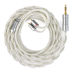 【KBEAR HunYuan】Quad-Material Fusion, High-Resolution HiFi Upgrade Cable Pure Silver+OCC+Alloy Copper+Silver-plated, Totaling 173core - KEEPHIFI