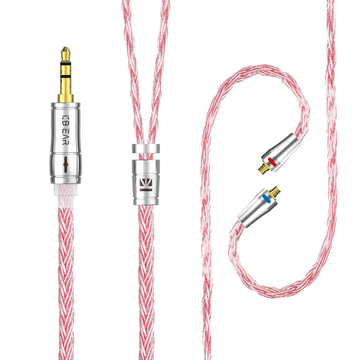 【KBEAR ST18】16-Core Oxygen-free Copper Silver-plated Upgraded Cable 1.2M Long - KEEPHIFI