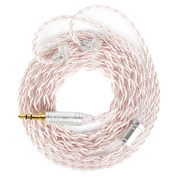 【KBEAR FunMusic】6N Silver-plated OFC HIFI upgrade cable Earphone Cables - KEEPHIFI