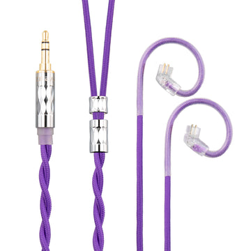 【KBEAR ST5】4N Pure Silver + 4N OFC Mixed Upgraded Cable 1.2m Long - KEEPHIFI