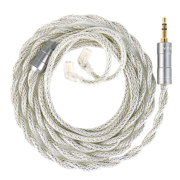 【KBEAR HunYuan】Quad-Material Fusion, High-Resolution HiFi Upgrade Cable Pure Silver+OCC+Alloy Copper+Silver-plated, Totaling 173core - KEEPHIFI