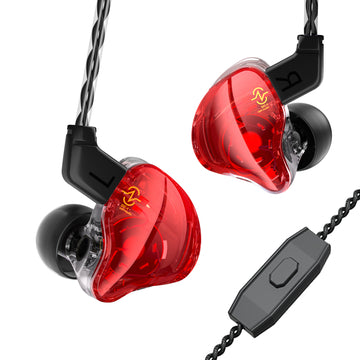 【CCZ Coffee Bean】 Best Dynamic Driver Earphones IEM Headphones Good Sound Quality 1DD HIFI Immersive Bass Sound Wired Earbuds - KEEPHIFI