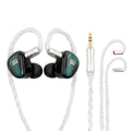 【TRI Star River】Dual Dynamic Drivers 2Pin Wired Earphone with Tuning Switch