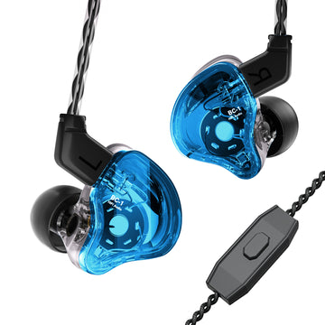 【CCZ Melody】Best IEM Earphones for Music Quality 1DD + 1BA Hybrid In Ear Monitor Headphone HiFi Bass Earphones Earbud - KEEPHIFI