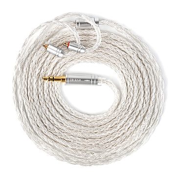 【KBEAR ST24 Plus JunTian】 5N OCC Silver-Plated HiFi Earphone Upgraded Cable Earbuds Cables, 2M Long Cable - KEEPHIFI