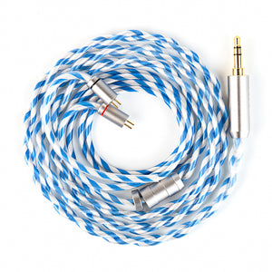 【KBEAR Frost】6N 2-Strand Twisted-Pair 71-Core OCC Gold-plated HiFi Earphone Upgrade Cable Where Purity is Born - KEEPHIFI