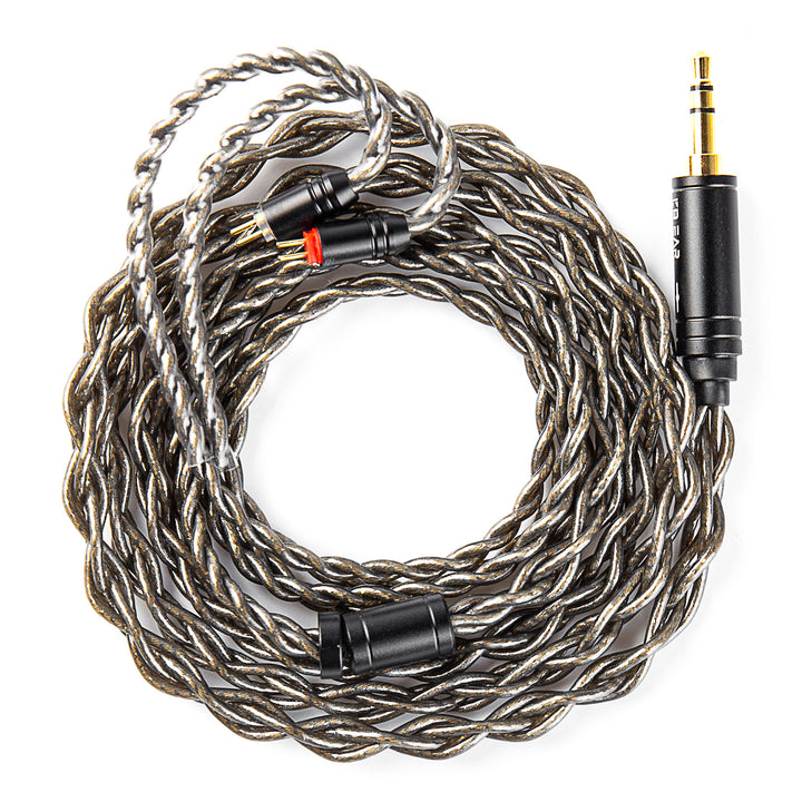 【KBEAR DarkJade】 4 Strands 252 Cores Silver-plated copper HIFI Upgrade Cable Next-Level Clarity, Elevated Sound