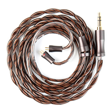 【KBEAR Cadence】Upgrade Cable for HiFi Earphones, Mixed Silver-Plated & Pure Copper Conductors - KEEPHIFI