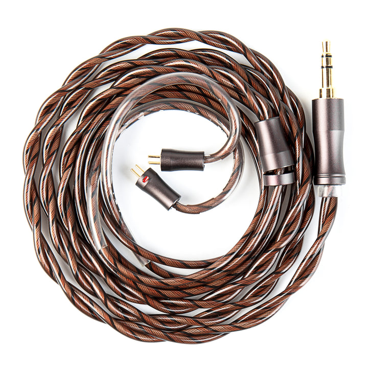 【KBEAR Cadence】Upgrade Cable for HiFi Earphones, Mixed Silver-Plated & Pure Copper Conductors