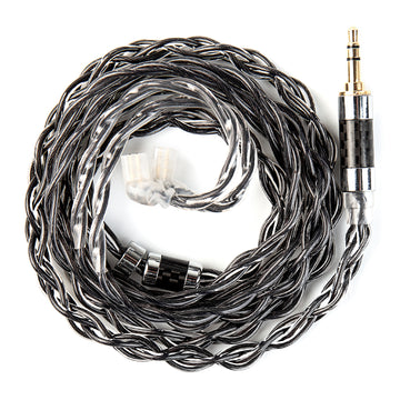 【KBEAR Obsidian】Graphene & 6N OCC Hybrid Conductor Upgraded Cable, Hi-Resolution HiFi Earphone Cable - KEEPHIFI