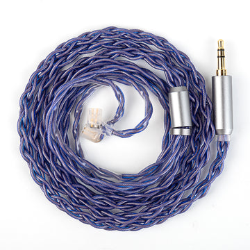 【KBEAR Neon】4-Strand 5N High-purity OFC HiFi Upgraded Cable Thick-Core High-Conductivity | Punchy Bass - KEEPHIFI
