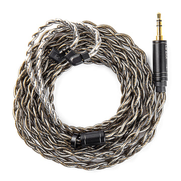 【KBEAR DarkJade】 4 Strands 252 Cores Silver-plated copper HIFI Upgrade Cable Next-Level Clarity, Elevated Sound - KEEPHIFI