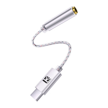 【KBEAR TC12】Type-C to 3.5mm Earphone Adapter, HIFI Sound Quality, Easy Connection - KEEPHIFI